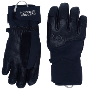 Outdoor Research Team GORE-TEX Gloves 2026 in Black size Small | Nylon/Spandex/Leather