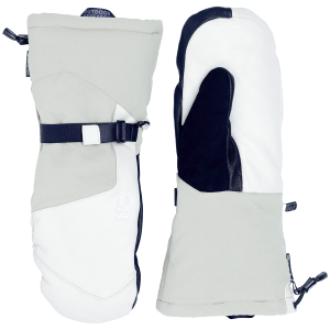 Outdoor Research Carbide Sensor Mittens 2026 in White size Medium | Nylon/Spandex/Leather