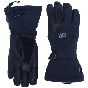 Outdoor Research Arete Modular GORE-TEX Gloves 2026 in Black size Medium | Leather/Polyester