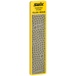 SWIX Economy Medium 100mm Diamond Stone 2026 in Yellow