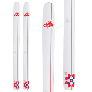 DPS Lotus 124 Skis 2026 in White size 178