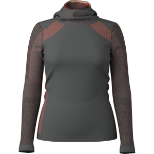 Women's Smartwool Intraknit Thermal Base Layer Hoodie 2026 in Brown size Small | Wool/Elastane/Polyester
