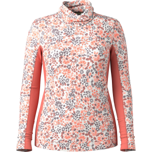 Women's Smartwool Classic Thermal Mock Neck Top 2026 in Pink size Small