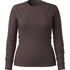 Women's Smartwool Classic Thermal Base Layer Crew Top 2026 in Brown size Medium