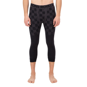 Mons Royale Ascender SeaMedium/Largeess Leggings Men's 2026 in Black size Small | Wool/Elastane