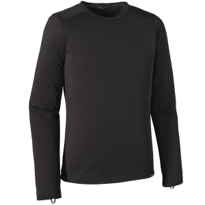 Patagonia Capilene(R) Thermal Weight Crew Top Men's 2026 in Black size X-Large | Spandex/Polyester