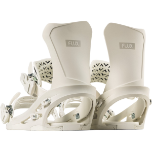 Flux DS Snowboard Bindings 2026 in White size Large