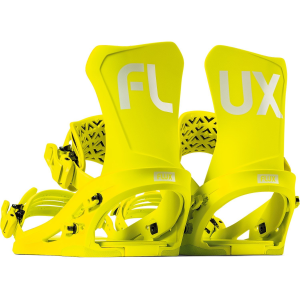 Flux DS Snowboard Bindings 2026 in Yellow size Medium