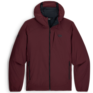 Outdoor Research Vesper Insulated Hoodie Men's 2026 in Red size X-Large | Nylon/Spandex