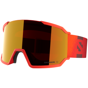 Salomon S/View 3 Medium/Large Goggles 2026 in Red