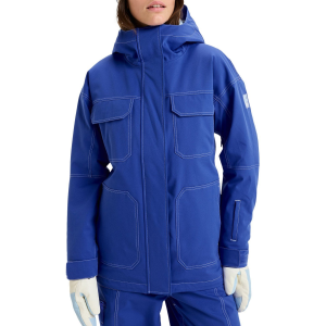 Women's Roxy Chloe Kim Jacket 2026 in Blue size Large | Polyester