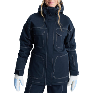 Women's Roxy Chloe Kim Jacket 2026 in Blue size X-Small | Polyester