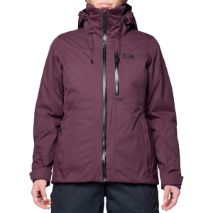 Women's Mountain Hardwear Firefall(TM) Trifecta Jacket 2026 Khaki size Medium | Polyester