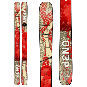 ON3P Jeffrey 108 Wild Tiger Skis 2026 size 176 | Bamboo