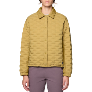 Women's Mountain Hardwear Stretchdown(TM) Light Snap Jacket 2026 in Yellow size Medium