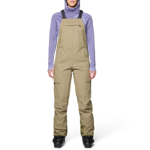 Women's Mountain Hardwear FireFall(TM) Bibs 2026 in Khaki size X-Small | Nylon/Polyester