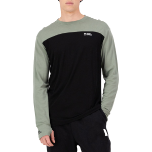 Mons Royale Yotei Long-Sleeve Top Men's 2026 in Green size Small | Wool