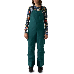 Women's Wild Rye Heyburn 3L Bibs 2026 in Green size X-Small | Nylon