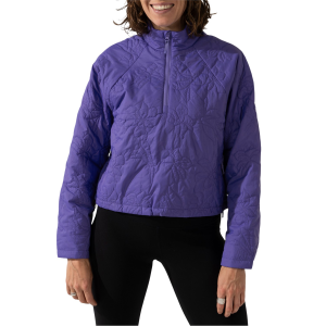 Women's Wild Rye Payette Pullover 2026 in Purple size Large | Polyester