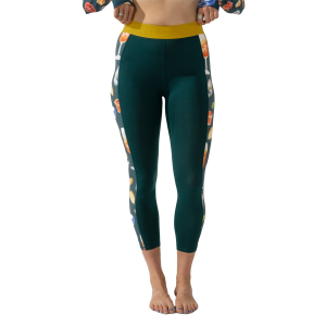 Women's Wild Rye Bassett LITE Leggings 2026 Green | Spandex/Wool/Polyester