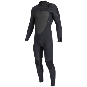 O'Neill 4/3+ Psycho Tech Chest Zip Wetsuit 2026 in Black size Ls | Neoprene