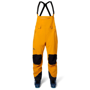 Women's Flylow Siren Bibs 2023 in Yellow size Medium | Nylon