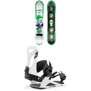 CAPiTA Ultrafear Reverse Camber Snowboard 2024 - 149 Package (149 cm) + S Mens in Black size 149/S | Aluminum/Plastic
