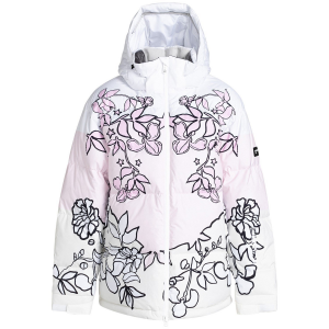 Women's Roxy X Rowley Puffer Jacket 2024 in White size Large | Polyester