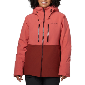 Women's Flylow Avery Jacket 2024 in Red size X-Large | Polyester