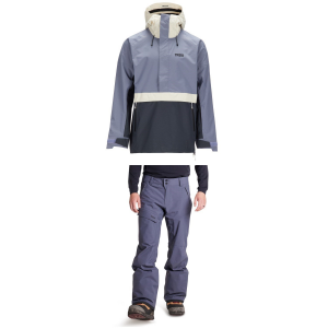 Trew Gear Popover Jacket Unisex 2024 - Small Red Package (S) + 2X-Large Shell size S/Xxl | Nylon