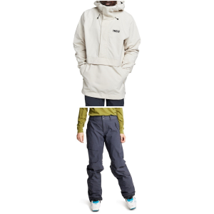 Trew Gear Popover Jacket Unisex 2024 - Small Red Package (S) + X-Large Shell size S/Xl | Nylon