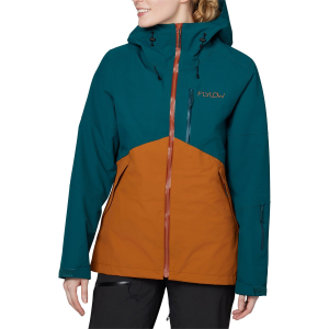 Women's Flylow Billie Coat 2024 in Green size X-Small | Polyester