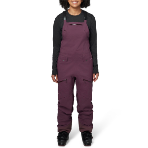 Women's Flylow Foxy Bibs 2024 in Purple size X-Small