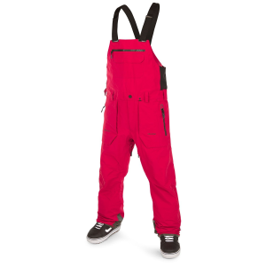 Volcom Rain GORE-TEX Bib Overalls 2023 in Red size X-Small