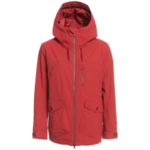 Women's Roxy Stated WarMedium/Largeink Jacket 2023 in Red size X-Small | Polyester