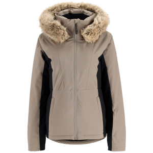 Women's Spyder Vida Jacket 2023 in Khaki size 10