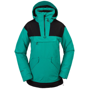 Women's Volcom Fern Insulated GORE-TEX Pullover Jacket 2024 in Green size X-Small