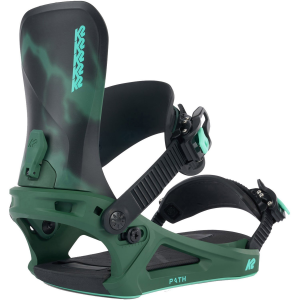 Women's K2 Path Snowboard Bindings 2024 in Green size Medium | Nylon