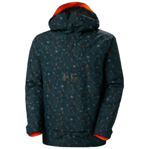 Helly Hansen ULLR D Insulated Anorak Jacket Men's 2024 in Blue size X-Small