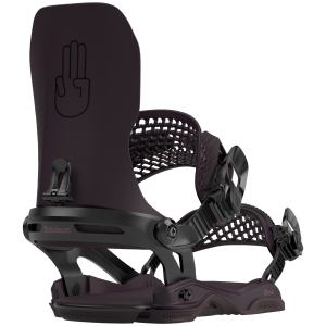 Women's Bataleon Etna Snowboard Bindings 2024 in Purple size Medium/Large | Aluminum