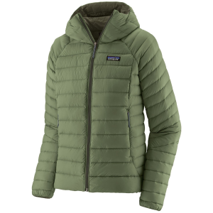 Women's Patagonia Down Sweater Hoodie 2025 in Green size Large | Nylon/Plastic