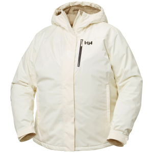 Women's Helly Hansen Snowplay Plus Jacket 2024 in White size X-Large | Polyester