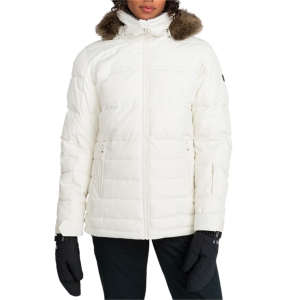 Women's Roxy Quinn Jacket 2024 in White size X-Large