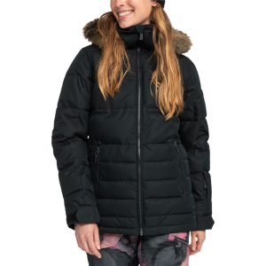 Women's Roxy Quinn Jacket 2024 in Black size Large