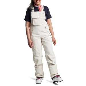 Women's Trew Gear Astoria Bibs 2024 in White size Large | Nylon