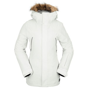 Women's Volcom Shadow Insulated Jacket 2023 in White size X-Large