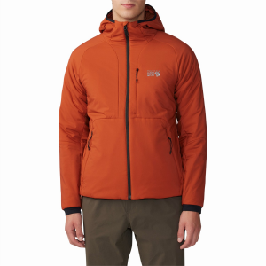 Mountain Hardwear Kor Stasis(TM) Hoodie Men's 2024 in Orange size 2X-Large | Nylon
