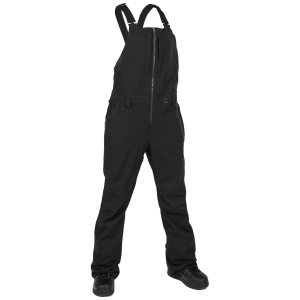 Women's Volcom Swift Bib Overalls 2024 in Black size Small