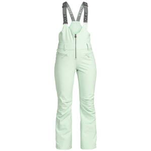 Women's Roxy Summit Bibs 2024 in Green size X-Large | Elastane/Polyester