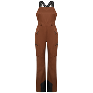 Women's Oakley TNP Shell Bibs 2024 in Brown size 2X-Large